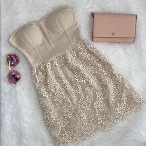 MM Couture Dress with Corset Top